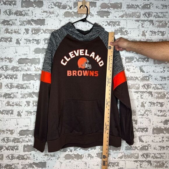 NFL team apparel Cleveland browns hoodie - Picture 4 of 5